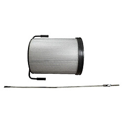 vhbw Cartouche filtrante poussières fines compatible avec Bernardo DC 300 aspirateur à copeaux - Avec brosse de nettoyage