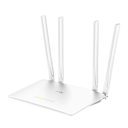 Cudy WR1200 Routeur WiFi Intelligent AC1200 Dual Band - 1x Port Wan 100/10 Mbps et 4x Ports Lan 100/10 Mbps - 4 Antennes Externes