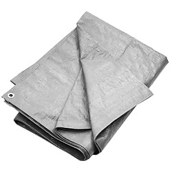 vidaXL Bâche 180 g/m² 3x3 m Gris PEHD