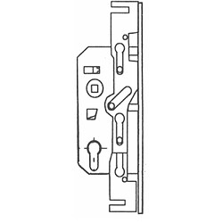 Montage à blanc FORGES 102 pour cylindre monobloc gauche - FICHET - 75431574