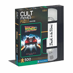 Clementoni Retour vers le futur - Puzzle Cult Movies Collection puzzle Back To The Future (500 pièces)