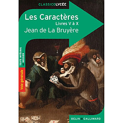 Les caractères : livres V à X - Occasion