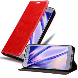 Cadorabo Coque Samsung Galaxy J4 2018 Etui en Rouge