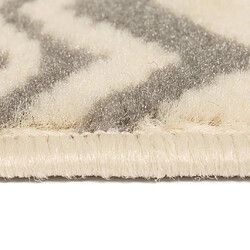 Avis vidaXL Tapis moderne Design traditionnel 160 x 230 cm Beige/Gris