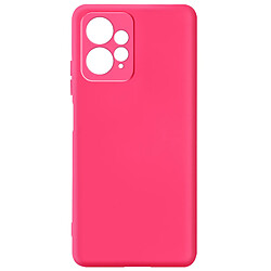 Avizar Coque pour Xiaomi Redmi Note 12 4G Semi-rigide Soft-touch Fast Cover Fuchsia