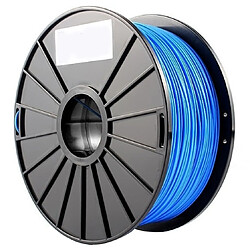 Avis Wewoo Filaments d'imprimante 3D lumineux de bleu PLA 1,75 millimètres, environ 345m