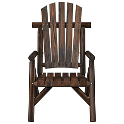 Avis Maison Chic Chaise de jardin - Fauteuil d'extérieur 68x86x103 cm bois massif d'épicéa -MN18593