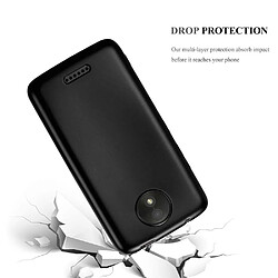 Avis Cadorabo Coque Motorola MOTO C Etui en Noir