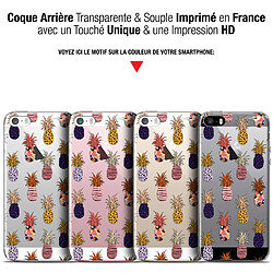 Avis Caseink Coque arrière Apple iPhone 5/5s/SE (4 ) Gel HD [ Nouvelle Collection - Souple - Antichoc - Imprimé en France] Ananas Gold