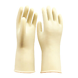 gants de latex de caoutchouc industriel de longue durée de travail gants de jardinage de sécurité blanc 40cm