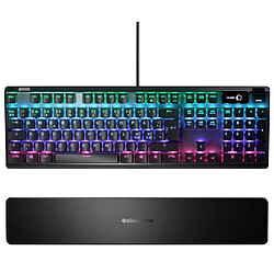 Mgm SteelSeries Apex 7 - Clavier de gaming mécanique - Écran OLED Smart Display - Switchs rouges - Agencement nordique QWERTY