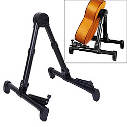 Wewoo Simple Pliant Vertical Guitare Violon noir Ukulele Bracket Musical Instrument Stand