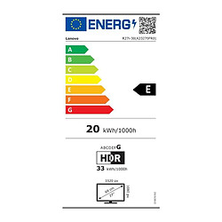 Acheter Ecran PC Gamer LENOVO Legion R27i-30 - 27 IPS - FHD - 0,5ms - 165Hz - 2 x HDMI 1 x DP - AMD FreeSync Premium