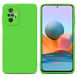 Cadorabo Coque Xiaomi RedMi NOTE 10 PRO Etui en Vert