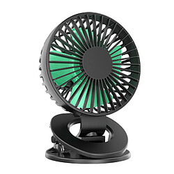 Accueil Petit Ventilateur de Bureau Portable Mini USB-Noir Sans Batterie - 4 Poucesameublement de La Maison