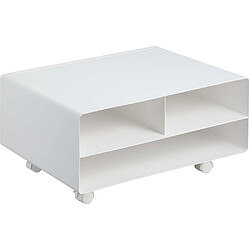 Yamazaki Organisateur de bureau Tower printer blanc.