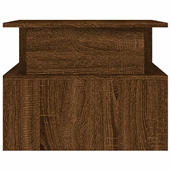 Acheter vidaXL Table basse chêne marron 90x55x42,5 cm bois d'ingénierie