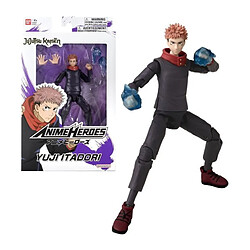 Bandai - Anime Heroes - Jujutsu Kaisen - Figurine Anime Heroes 17 cm - Itadori Yuji - 36981 Multicolore