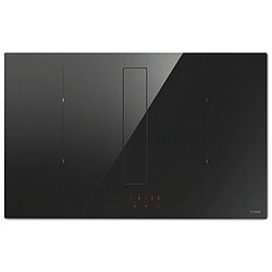 Table de cuisson aspirante induction 83cm 4 feux 7400w noir - PRF0179476 - ELICA