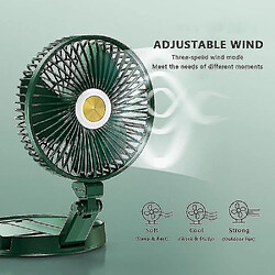 Avis Ventilateur Portable Ventilateur de Bureau Mural de 7 Pouces Ventilateur de Refroidisseur d'eau de Lampe de Table Pliante