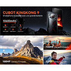 Avis CUBOT KINGKONG 9 Robuste Smartphone 6.583inch FHD+ 12Go+256Go Android 13 mobile - noir