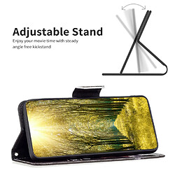 Etui en PU anti-chute avec support pour votre Samsung Galaxy S23 - ours