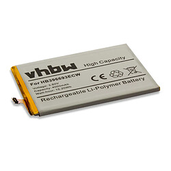 vhbw Li-Polymer Batterie 4000mAh (3.8V) pour téléphone smartphone Huawei Ascend Mate 8, Mate 8 Dual SIM comme HB396693ECW.