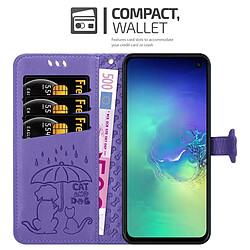 Cadorabo Coque Samsung Galaxy S10e Etui en Mauve