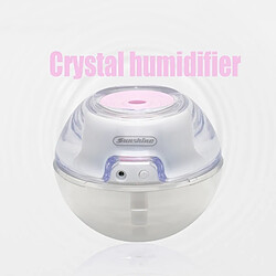 Avis Wewoo Humidificateur d'Air rose 2W portable à ultrasons avec LED Night Light, réservoir d'eau Capacité: 120ML, DC 5V