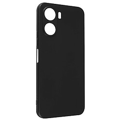 Avizar Coque pour Vivo Y16 Silicone Soft Touch Finition Mate Anti-trace noir