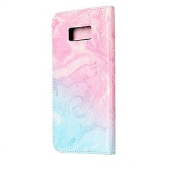 Avis Wewoo Housse Étui vert pour Samsung Galaxy S8 + / G9550 Rose Motif Marbre Horizontal Flip En Cuir de Protection avec Support & Slots de cartes Portefeuille