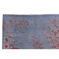 Avis Vidal Tapis de laine 290x200 Bleu Vintage Royal