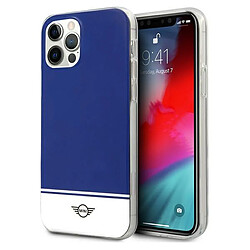 Ozzzo mini mihcp12mpcubisur iphone 12/12 pro 6,1" granatowy/bleu hard coque stripe collection