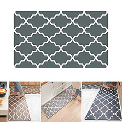 Acheter Tapis De Porte De Cuisine Antidérapant Home Floor PVC Rug Runner Carpet Style3 Small