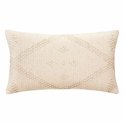 Coussin Déco Effet 3D Safari 38x58cm Beige