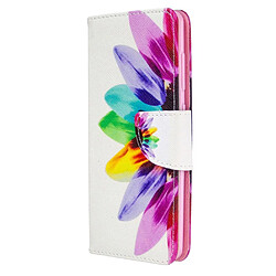 Etui en PU impression de motifs motif de pétales pour votre Samsung Galaxy A41 (Global Version)