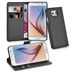 Cadorabo Coque Samsung Galaxy S6 Etui en Noir