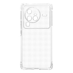 Avizar Coque Vivo X80 Pro Silicone Gel Flexible Fine et Légère Transparent