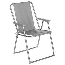 Neka Chaise de camping pliable Grecia - Gris