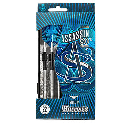 Fléchettes HARROWS Assassin LIGHT 80% Tungstene pointe acier (Plusieurs modèles) 22GR