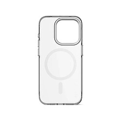 Decoded Coque pour Apple iPhone 15 Pro Compatible MagSafe Translucide Anti-jaunissement Transparent