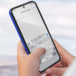 Avizar Coque Intégrale pour Samsung A35 Rigide et Avant Souple Tactile Bleu pas cher