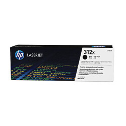 HP Cartouche 312X toner Noir LaserJet à rendement élevé