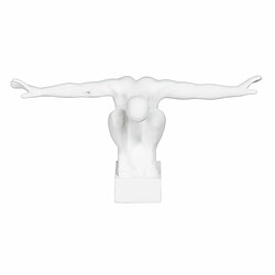 BigBuy Home Figurine Décorative Blanc 39 x 15,5 x 19 cm