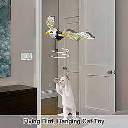 Avis Jouets Électriques Pour Oiseaux Pour Chats, Jouets Interactifs Pour Chatons Pour Chats À Jouer Seuls Et À Faire De L'Exercice, Jouets Sonores En Forme D'aigle Volant/perroquet