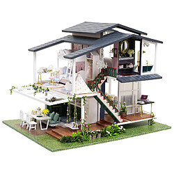 DIY Dollhouse 3D L'assemblée En Bois Maison de Poupée Jouet Chambre Cuisine Meubles de Salle de Bains Kit Fun Puzzle Jouet Cadeau pour Bébé En Bas Âge