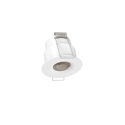 Ledkia Downlight LED 3W 12V DC Meuble avec Connecteur Rapide Coupe Ø 30 mm Blanc chaud 2700K