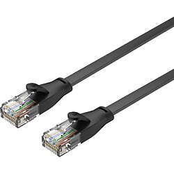 Unitek Câble plat Ethernet Cat.6 UTP 3m (C1811GBK)