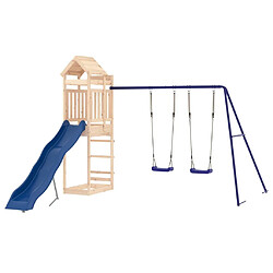 Acheter Maison Chic Aire de jeux d'extérieur | Maisonnette de jeu | Maison pour enfants bois de pin massif -GKD37000