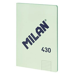 Carnet Milan 430 Vert A4 48 Volets 21 x 29,7 cm (3 Unités)